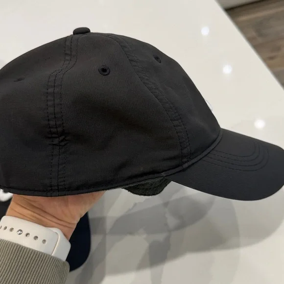 Nike Black Caps with White Swoosh-2 pack - Picture 9 of 11